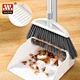 Household Broom Easy Cleaning Floor Hair Long Handle Detachable Extended Plastic Broom
